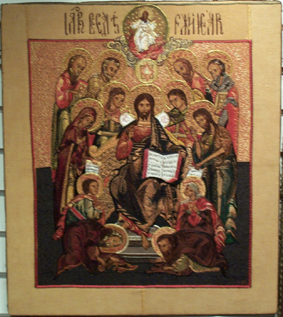 De tronende Christus